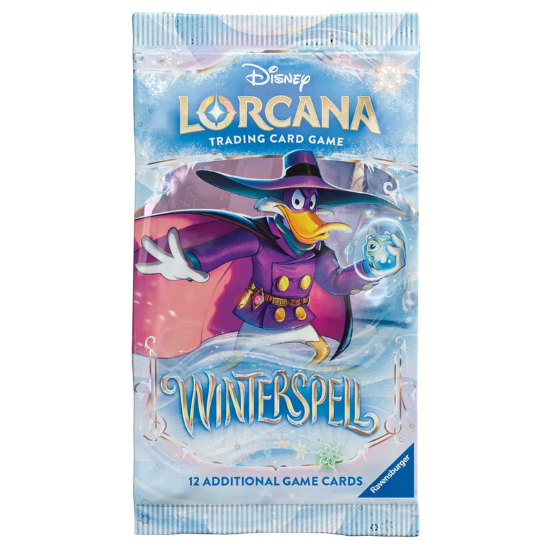 Disney Lorcana TCG - Winterspell Booster Pack - Set 11, side angle