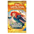 Disney Lorcana TCG - Wilds Unknown Booster Pack - Set 12, side angle
