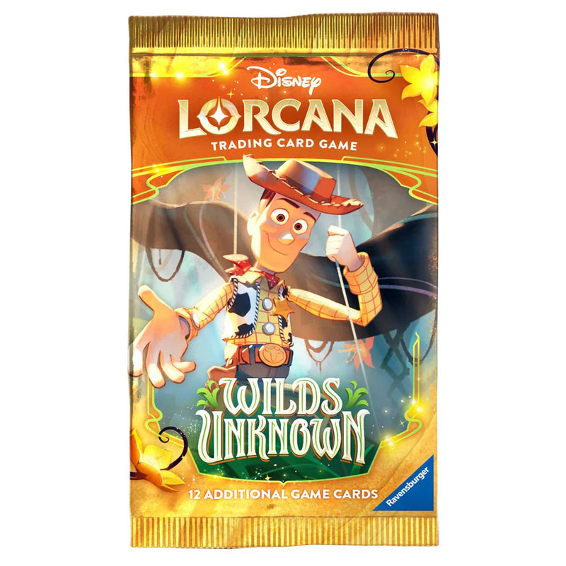 Disney Lorcana TCG - Wilds Unknown Booster Pack - Set 12, alternate view