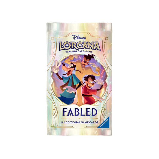 Disney Lorcana Trading Card Game - Fabled Booster Pack - Set 9, alternate view