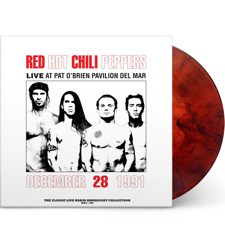 Red Hot Chili Peppers – Live at Pat O’Brien Pavilion, Del Mar, 1991 (Limited Edition 12-Inch Album on 180g Red Marble Viny...