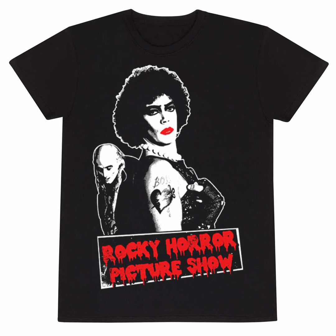 Rocky Horror Frank N Furter Unisex Black T-Shirt