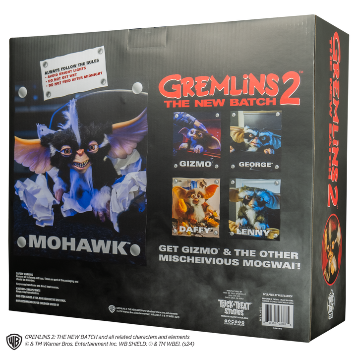 Gremlins 2: Gremlins Mogwai Mohawk 1:1 Scale Prop Replica (Pre-Order September 2025)