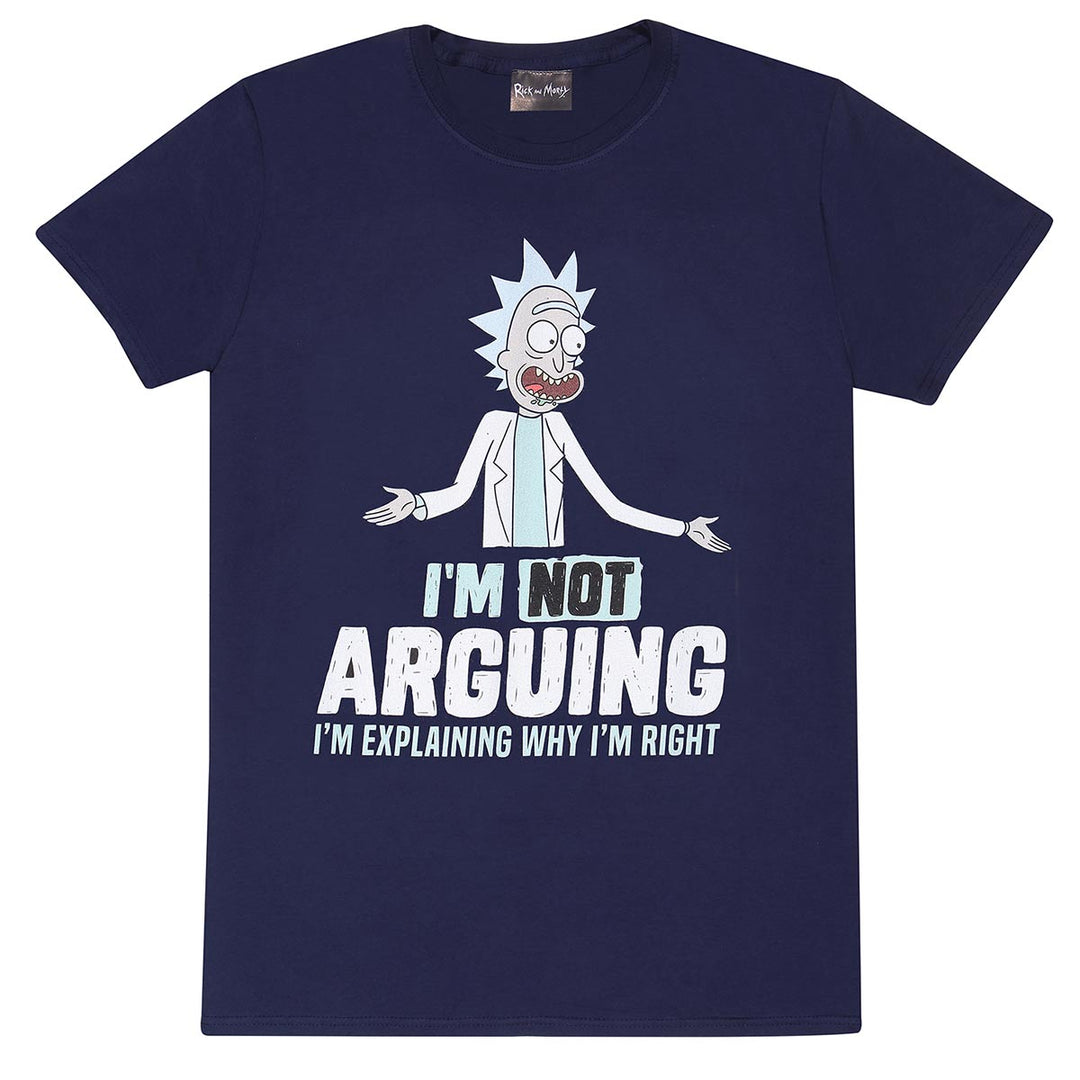 Rick And Morty Not Arguing Unisex Adults T-Shirt