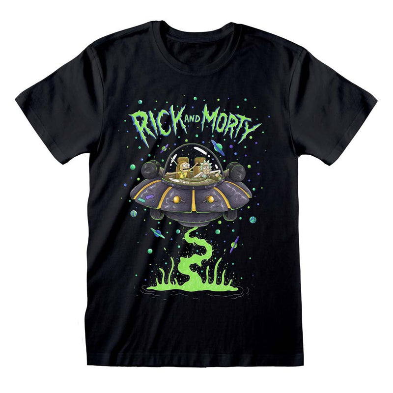 Rick and Morty Space Cruiser T-Shirt collectible from Heroes Inc Dropship