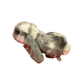 Rabbit Plush Teddy, side angle
