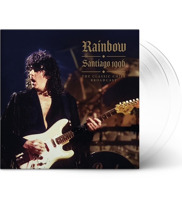 Rainbow – Santiago 1996 (Double-LP on Clear Vinyl) collectible from Coda Records