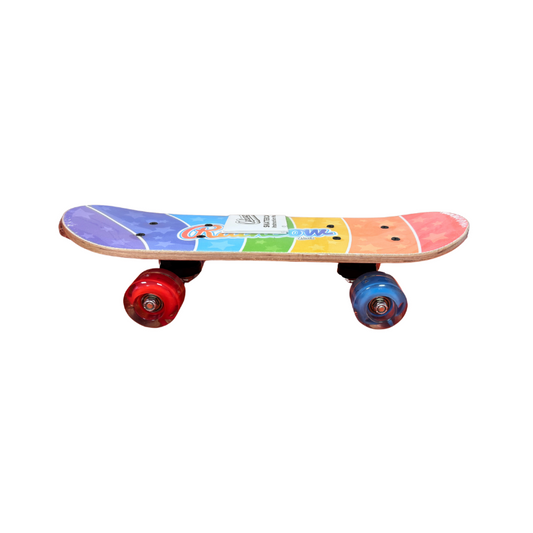 Rainbow Light Up Skateboard collectible from PoundFun
