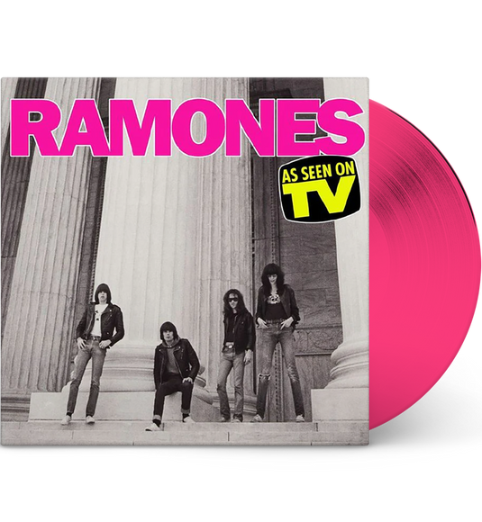 Ramones – As Seen On TV (Limited Edition 12-Inch Album on Pink Vinyl) collectible from Coda Records