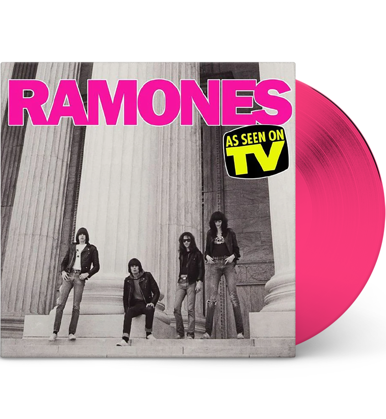 Ramones – As Seen On TV (Limited Edition 12-Inch Album on Pink Vinyl) collectible from Coda Records