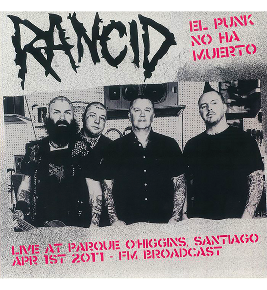 Rancid – El Punk No Ha Muerto!: Live in Santiago, 2011 (Limited Edition 12-Inch Album on Red/White Vinyl), alternate view