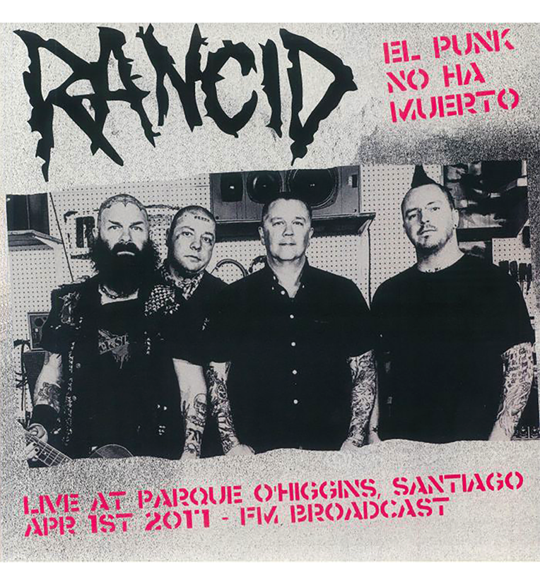 Rancid – El Punk No Ha Muerto!: Live in Santiago, 2011 (Limited Edition 12-Inch Album on Red/White Vinyl), alternate view