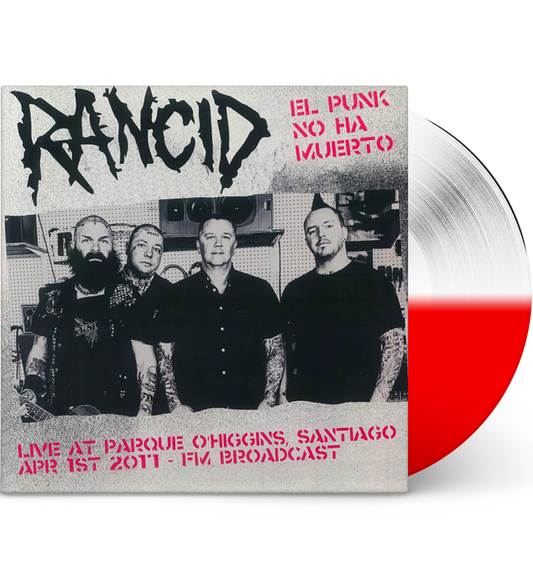 Rancid – El Punk No Ha Muerto!: Live in Santiago, 2011 (Limited Edition 12-Inch Album on Red/White Vinyl) collectible from...