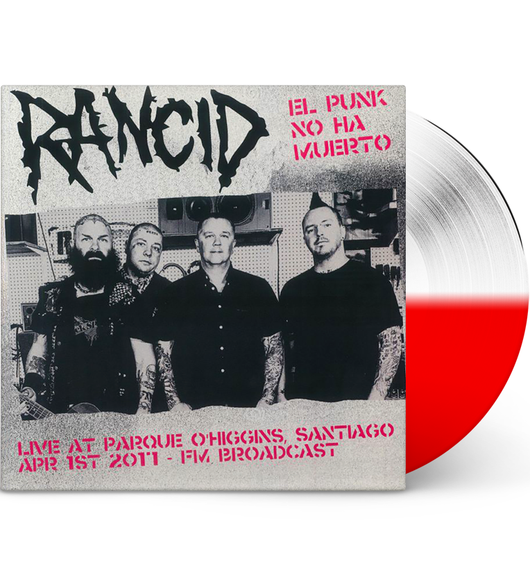 Rancid – El Punk No Ha Muerto!: Live in Santiago, 2011 (Limited Edition 12-Inch Album on Red/White Vinyl) collectible from...