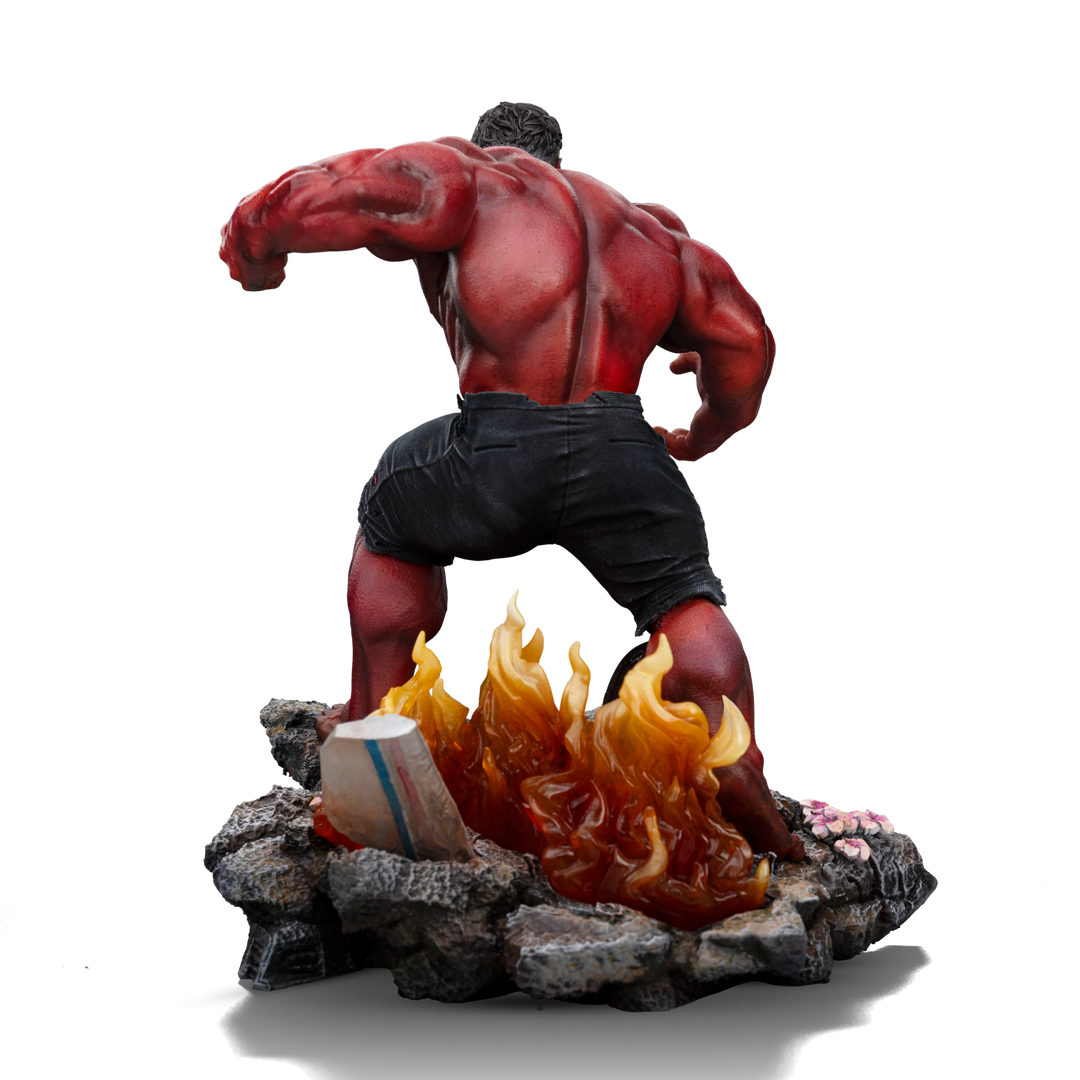 Iron Studios Marvel Captain America Brave New World Red Hulk 1/10 Scale Limited Edition Statue