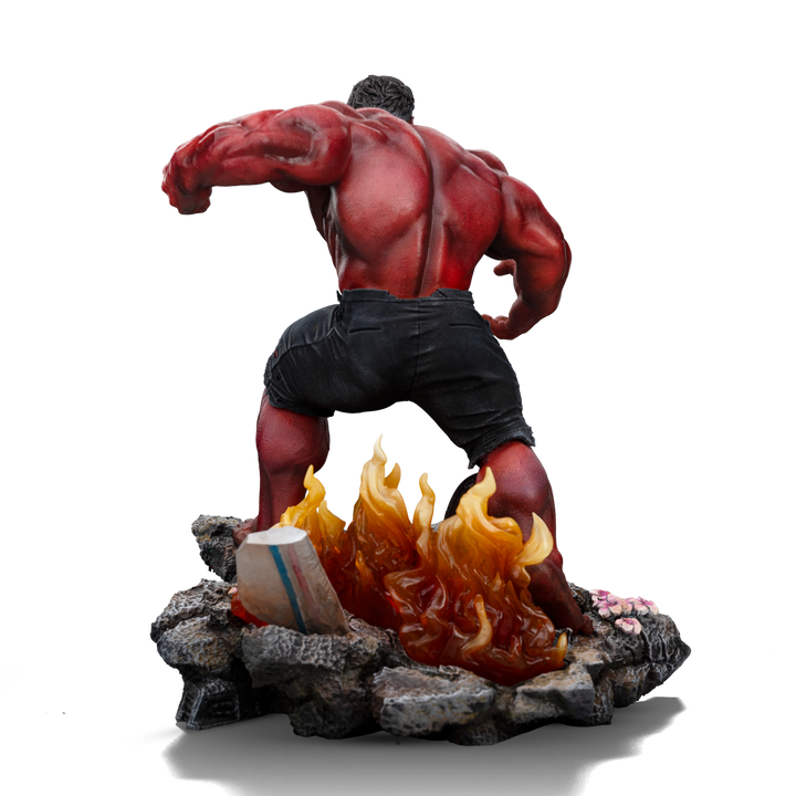 Iron Studios Marvel Captain America Brave New World Red Hulk 1/10 Scale Limited Edition Statue