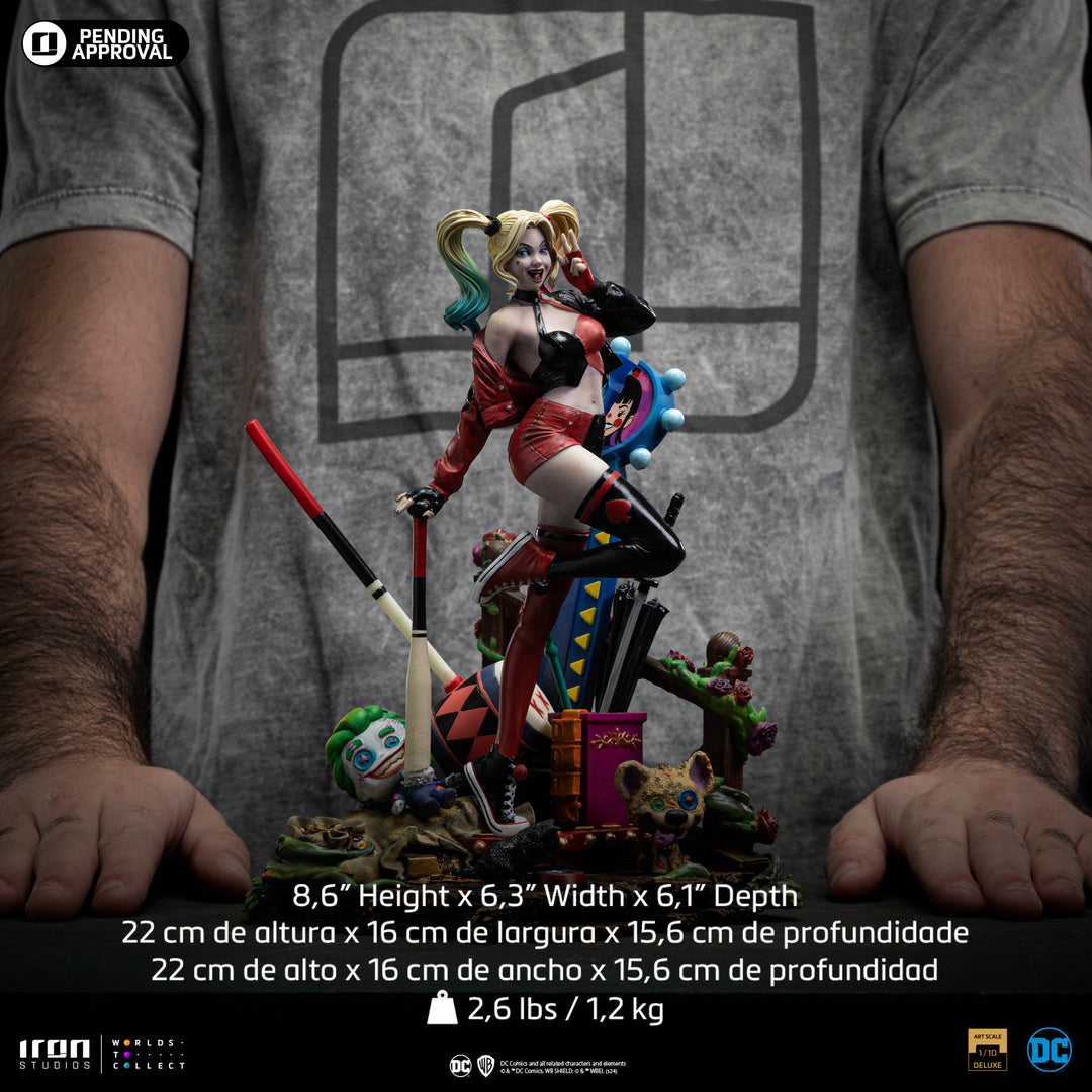 Iron Studios DC Comics Harley Quinn (Gotham City Sirens) 1/10 Scale Limited Edition Deluxe Statue