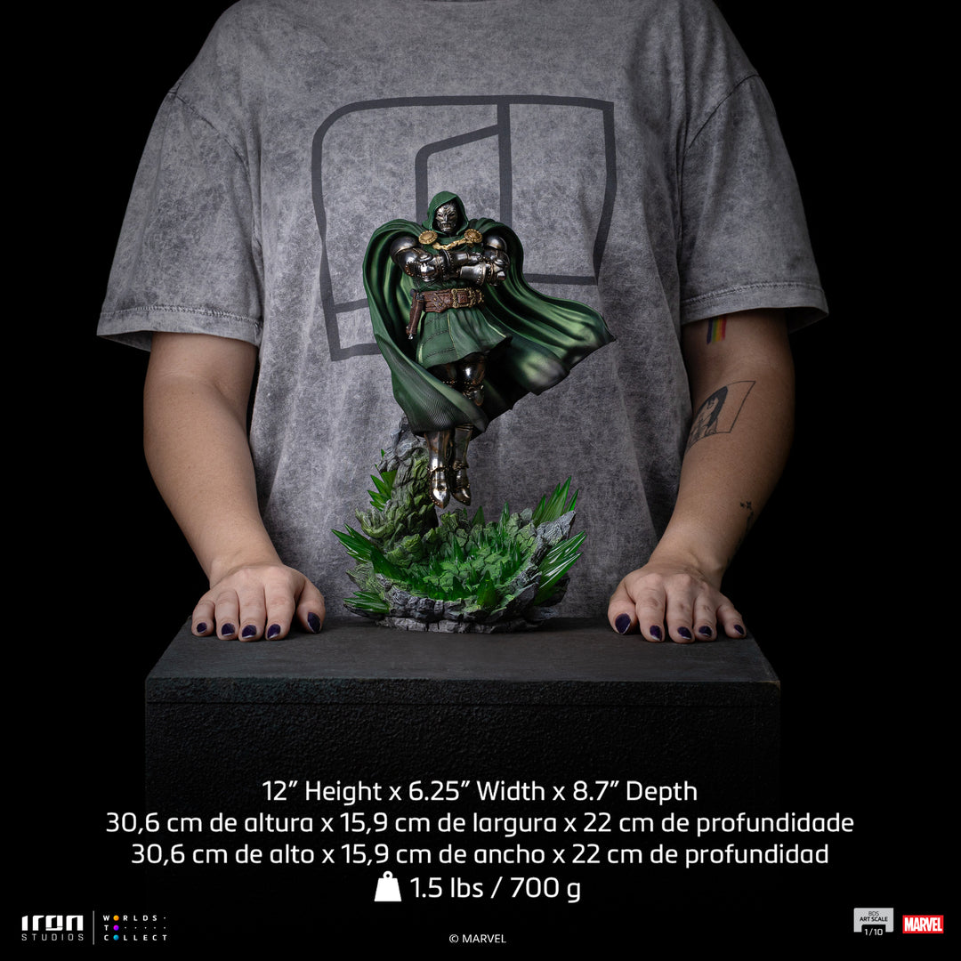 Iron Studios Marvel Fantastic Four Doctor Doom 1/10 Scale Limited Edition Statue