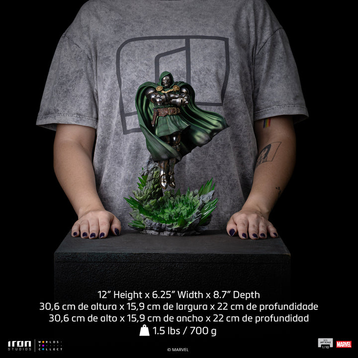 Iron Studios Marvel Fantastic Four Doctor Doom 1/10 Scale Limited Edition Statue