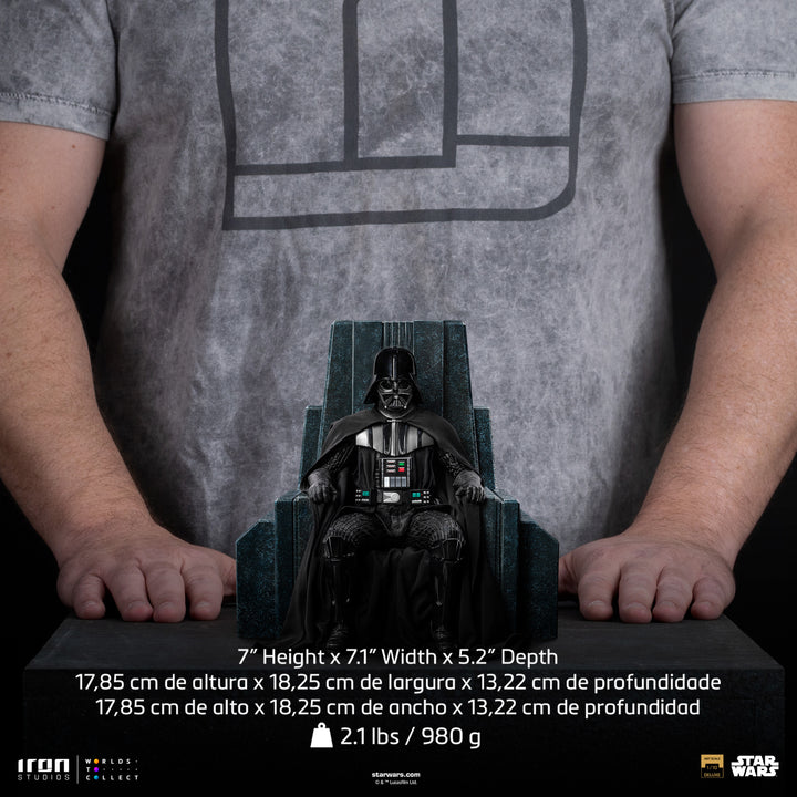 Iron Studios Star Wars Darth Vader on Throne 1/10 Scale Limited Edition Statue