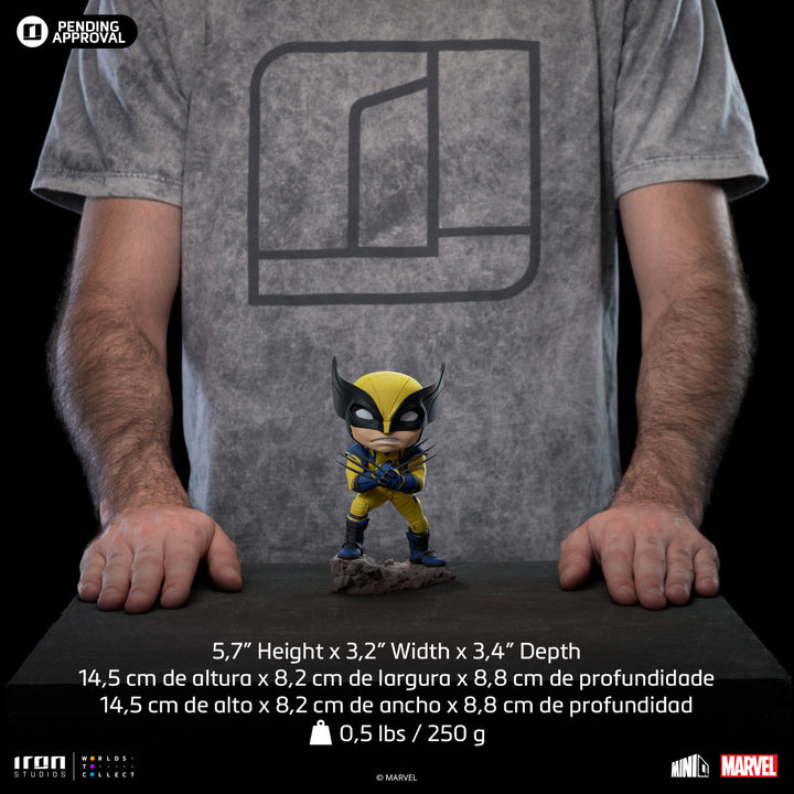 Iron Studios Deadpool & Wolverine MiniCo Figure Wolverine