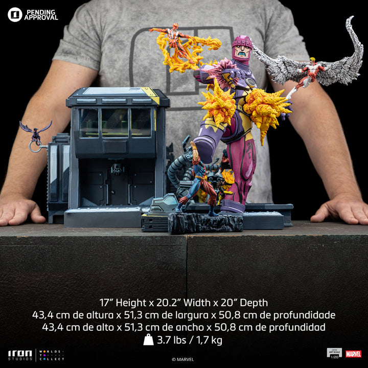 Iron Studios X-Men Danger Room B (Comics Version) 1/20 Demi Art Scale Limited Edition Diorama