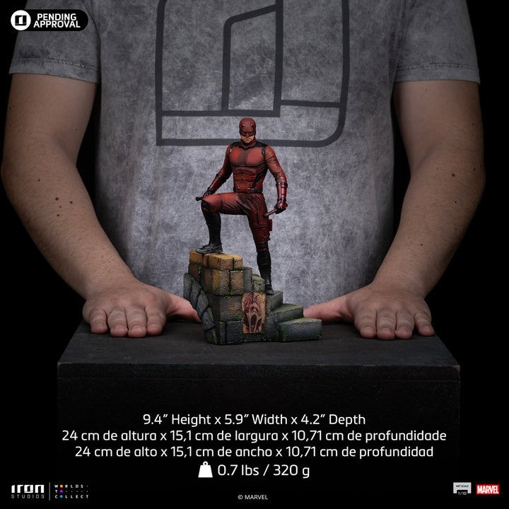 Iron Studios Marvel Daredevil Born Again Daredevil 1/10 Art Scale Limited Edition Statue