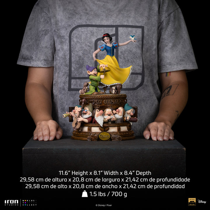 Iron Studios Snow White and the Seven Dwarfs Disney Classic Snow White 1/10 Deluxe Art Scale Limited Edition Statue
