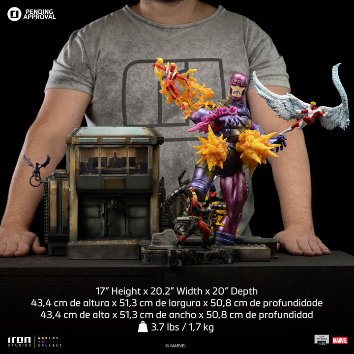 Iron Studios X-Men Danger Room B 1/20 Demi Art Scale Limited Edition Diorama