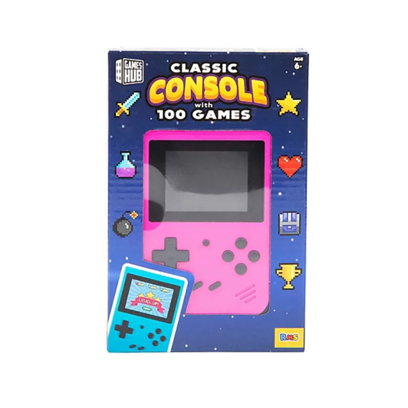 Retro Gamer With 100 Colour Games collectible from PoundFun