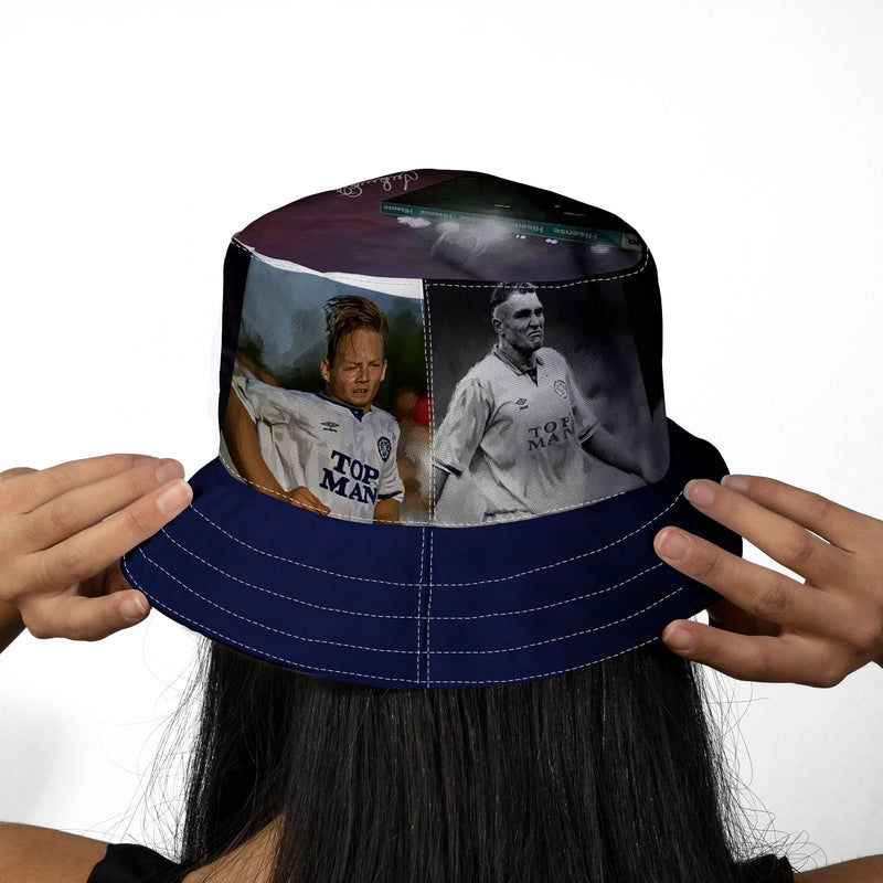 Lee Buccilli - Retro Players - Bucket Hat, close-up detail