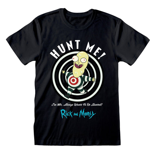 Rick And Morty Hunt Me T-Shirt collectible from Heroes Inc Dropship