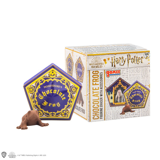 Harry Potter Chocolate Frog Gomee Eraser with Dumbledore Card, alternate view