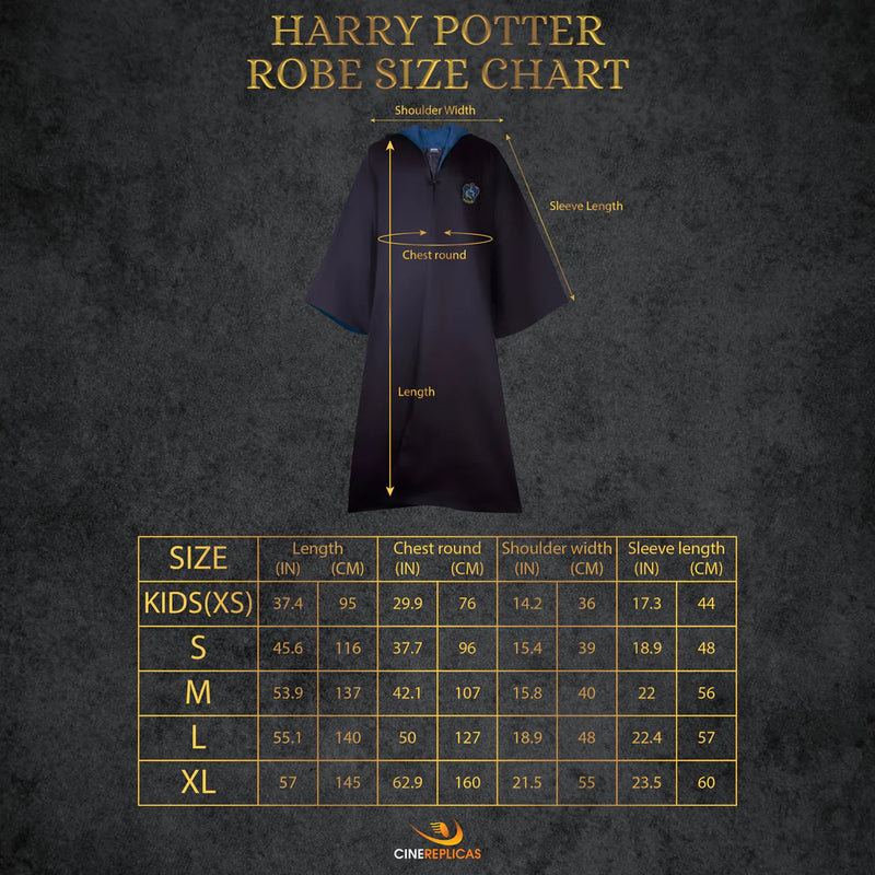 Harry Potter Ravenclaw Adult Robe, additional view