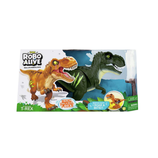 Robo Alive T-Rex - Jungle Green collectible from PoundFun
