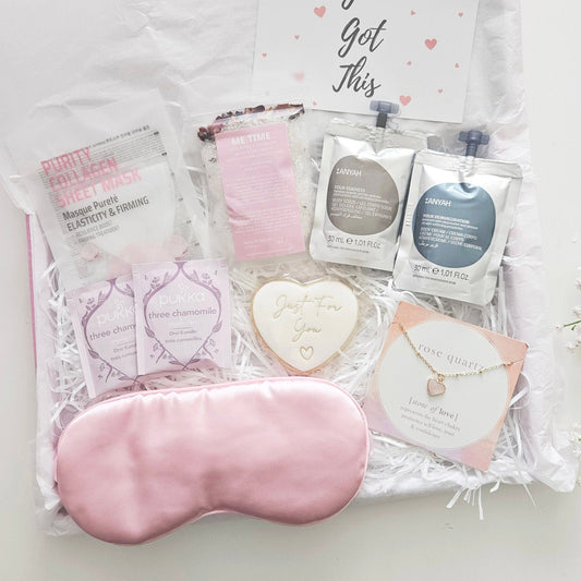 ROSE QUARTZ GIFT SET | LETTERBOX GIFTS, alternate view