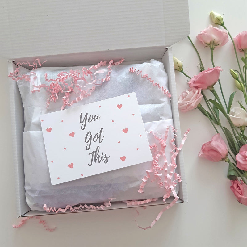 ROSE QUARTZ GIFT SET | LETTERBOX GIFTS, rear view