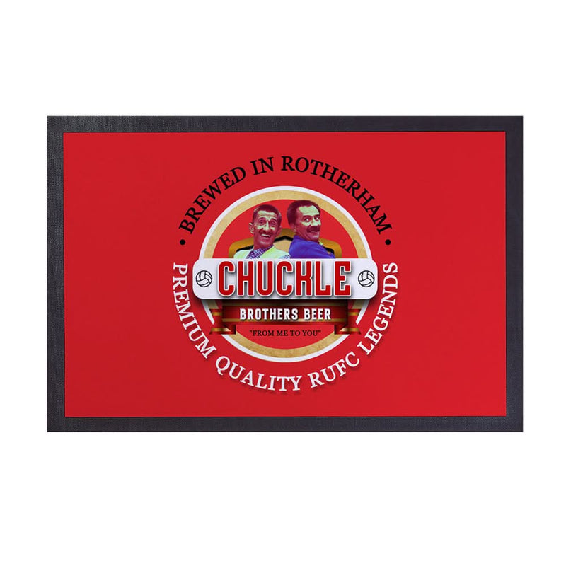 Rotherham Chuckle - Football Legends - Door Mat -60cm X 40cm collectible from https://britishmade.gifts/