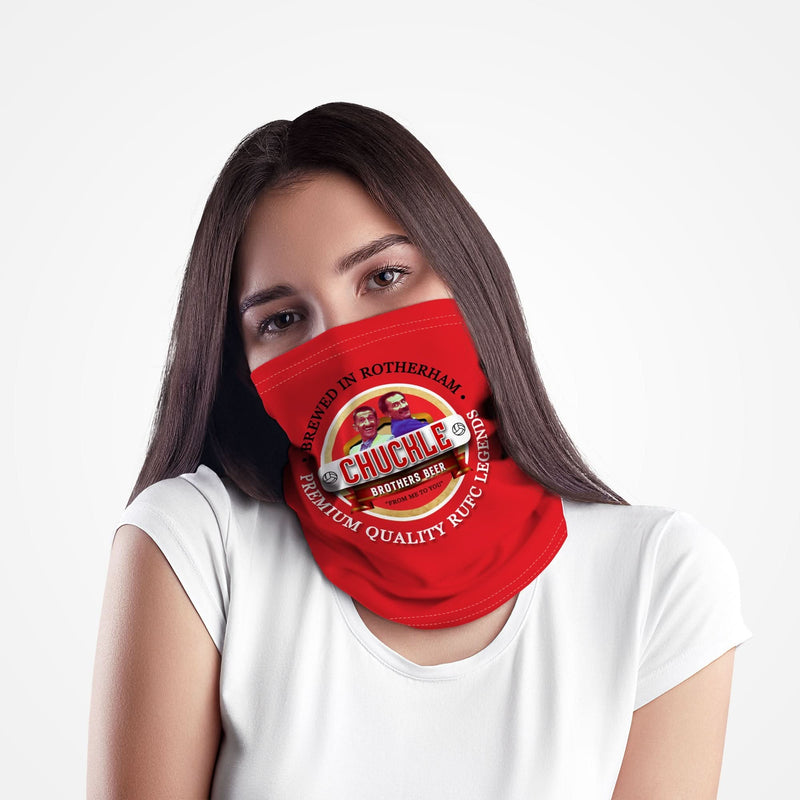 Rotherham Chuckle - Football Legends - Snood collectible from https://britishmade.gifts/