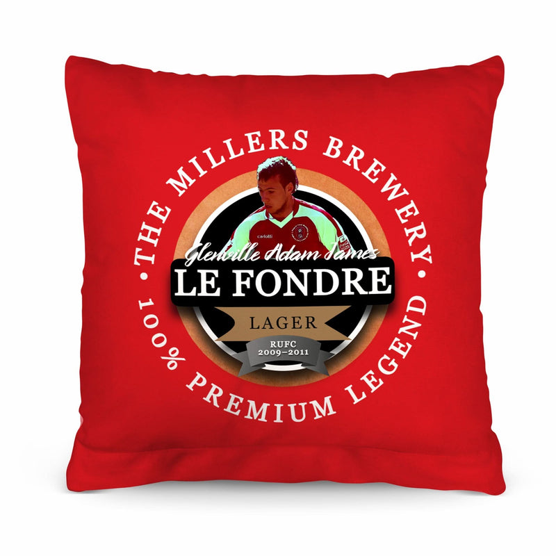 Rotherham Lefondre - Football Legends - Cushion 10 collectible from https://britishmade.gifts/