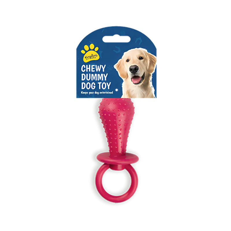 Rubber Dummy Dog Toy, alternate view