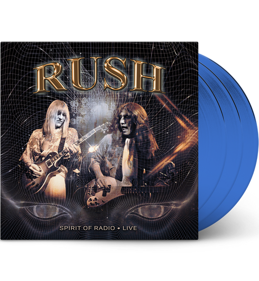 Rush – Spirit of Radio: Live (Limited Edition Triple-LP on Blue Vinyl) collectible from Coda Records