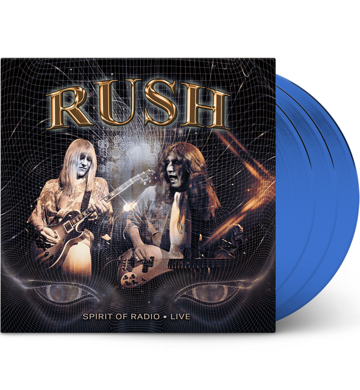 Rush – Spirit of Radio: Live (Limited Edition Triple-LP on Blue Vinyl)
