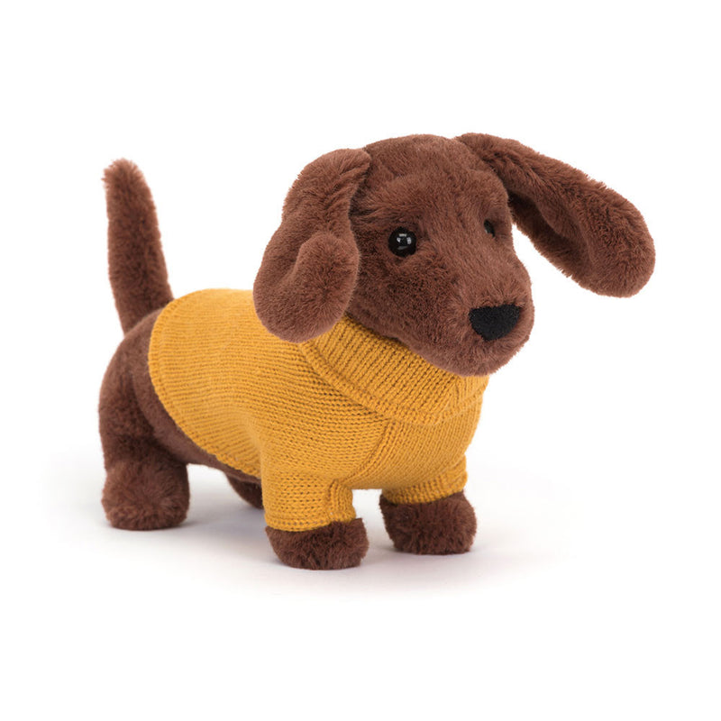 Jellycat Sweater Sausage Dog