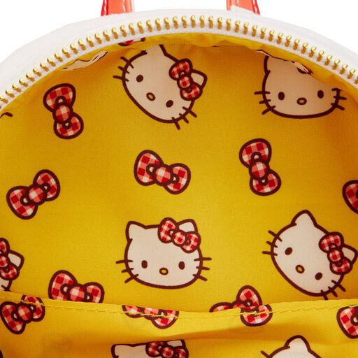 Loungefly - Sanrio Hello Kitty Gingham Mini Backpack detail shot