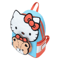 Loungefly - Sanrio Hello Kitty & Tiny Chum Bear Sherpa Mini Backpack back view