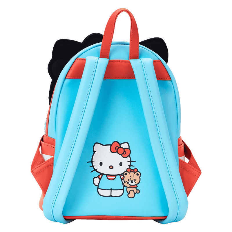 Loungefly - Sanrio Hello Kitty & Tiny Chum Bear Sherpa Mini Backpack detail shot