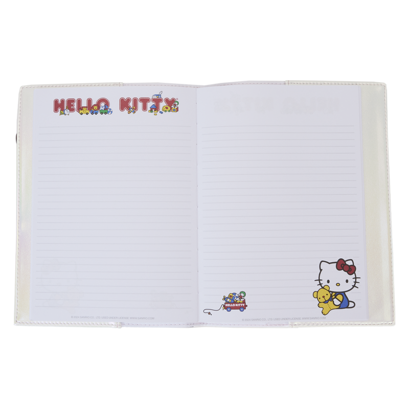 Loungefly Sanrio Hello Kitty 50th Anniversary Pearlescent Journal