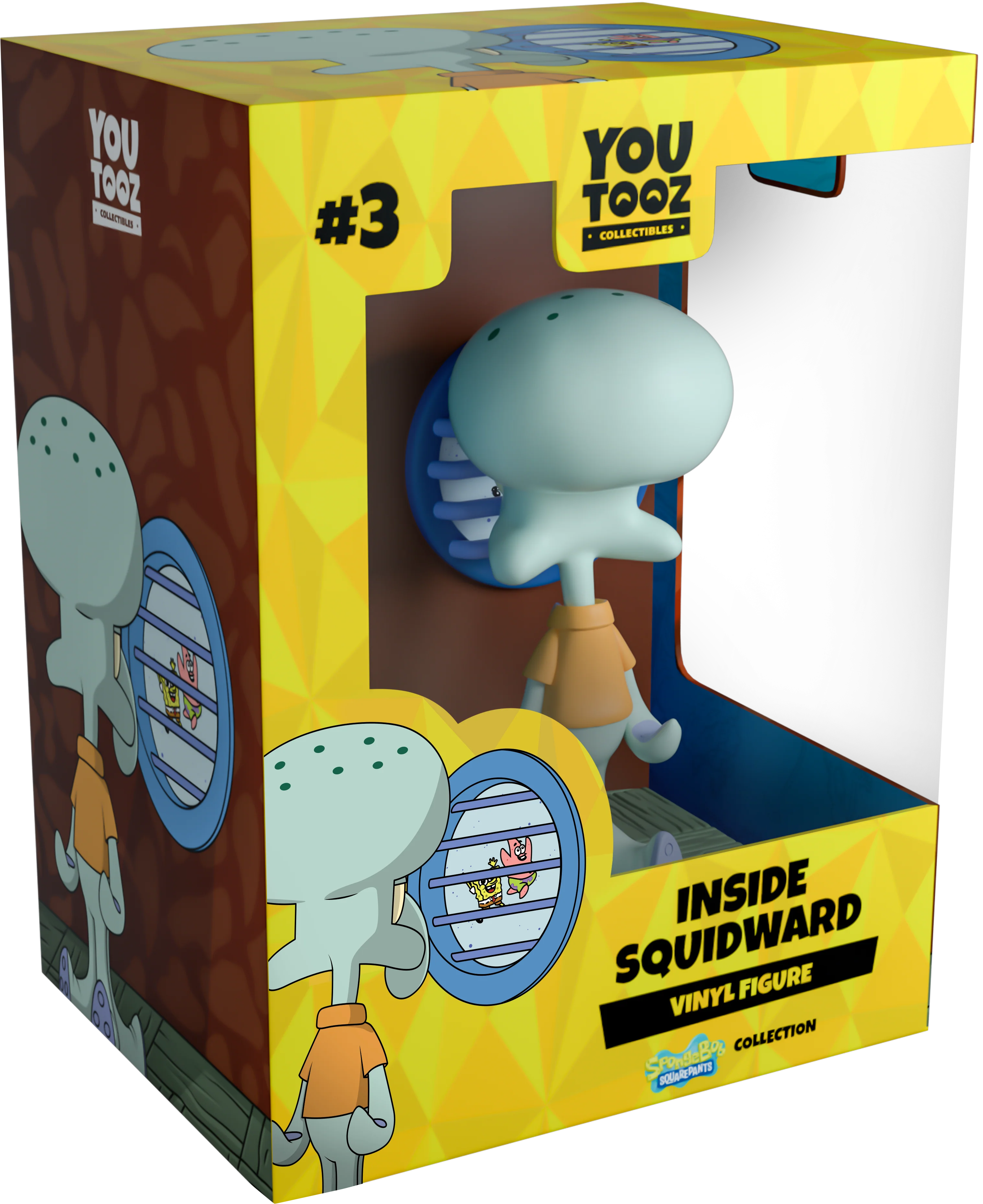 Youtooz Official Spongebob Squarepants Inside Squidward Vinyl Figure