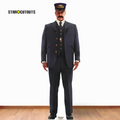 Conductor Polar Express Cardboard Cut Out Height 184cm, rear view